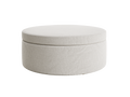 The Evergreen Storage Ottoman in Hemp
