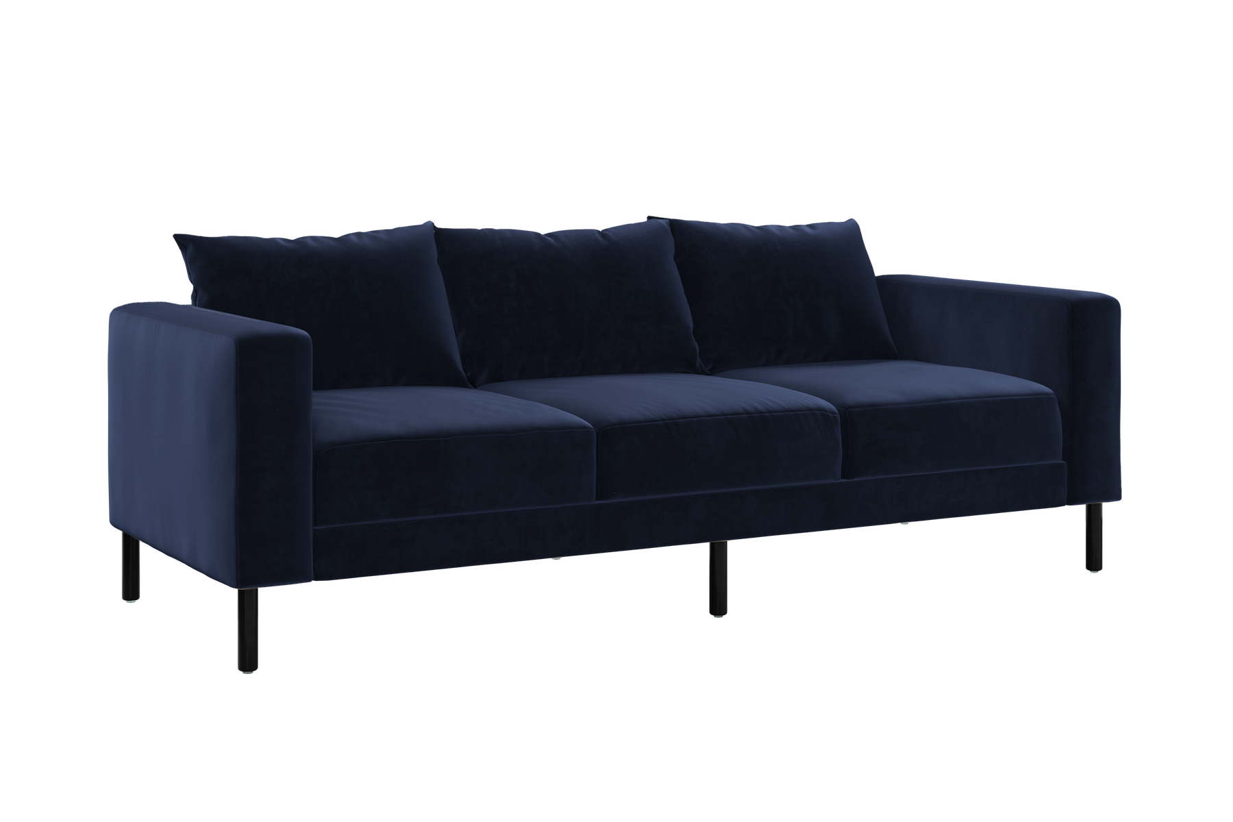 The Essential Sofa in Recycled Velvet