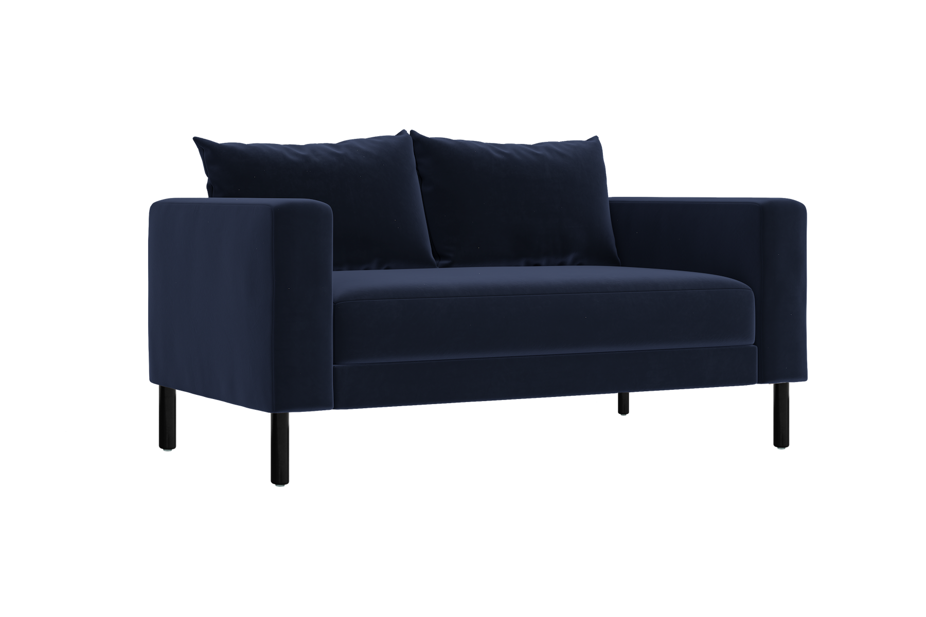 The Essential Loveseat in Recycled Velvet