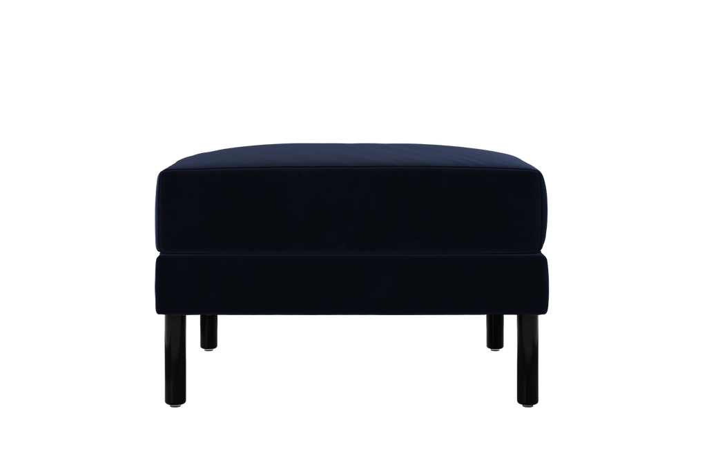 The Essential Ottoman in Recycled Velvet