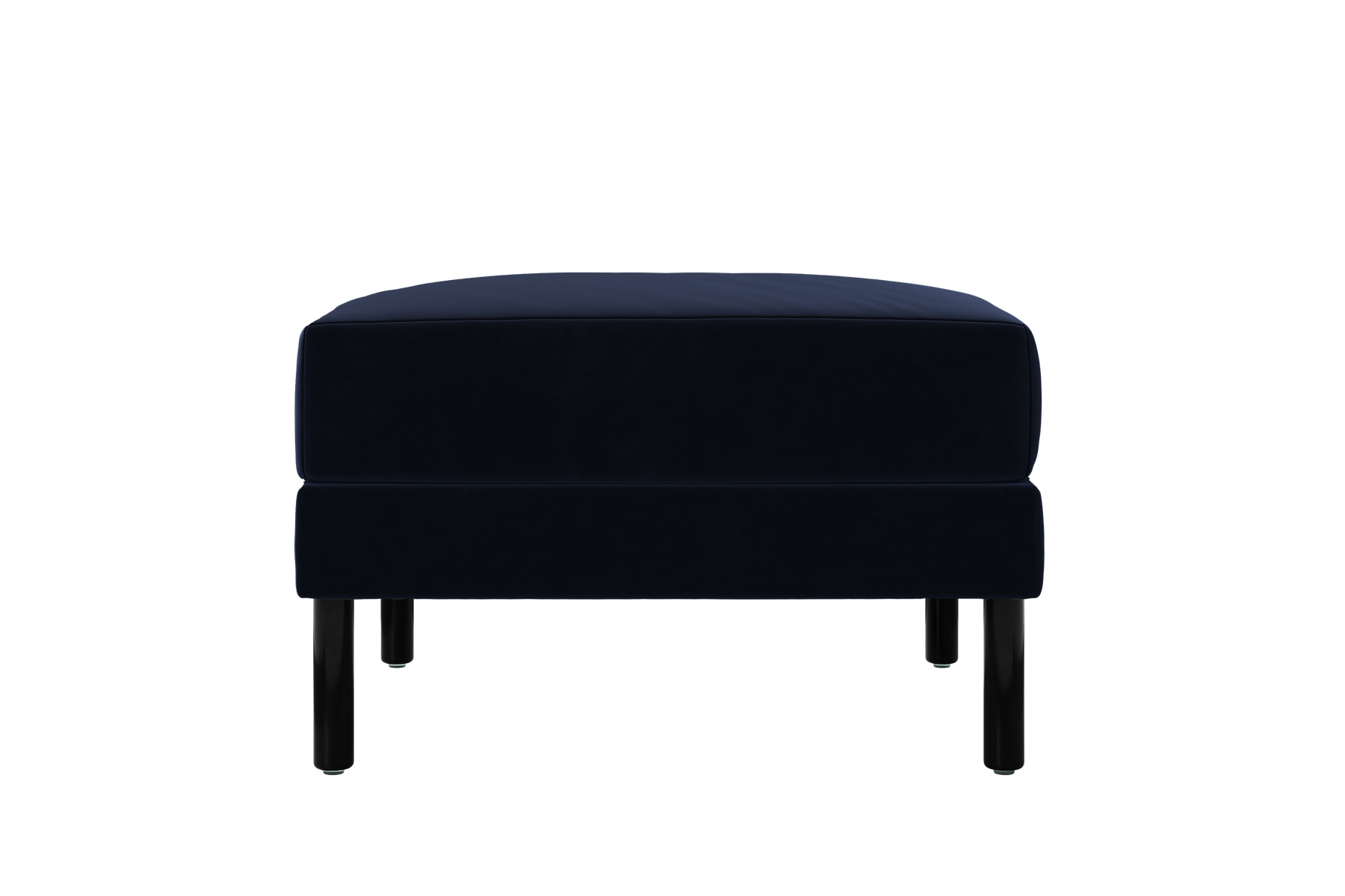 The Essential Ottoman in Recycled Velvet