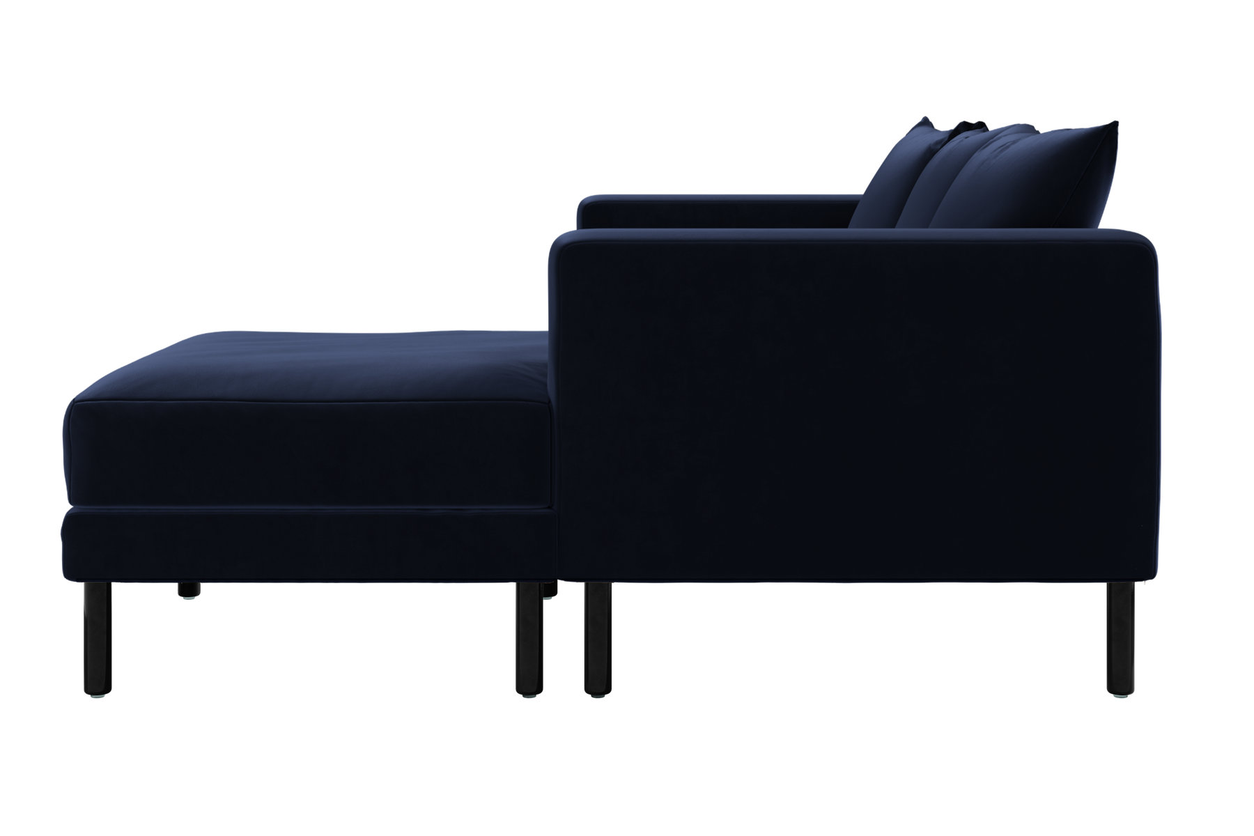 The Essential Sectional in Recycled Velvet