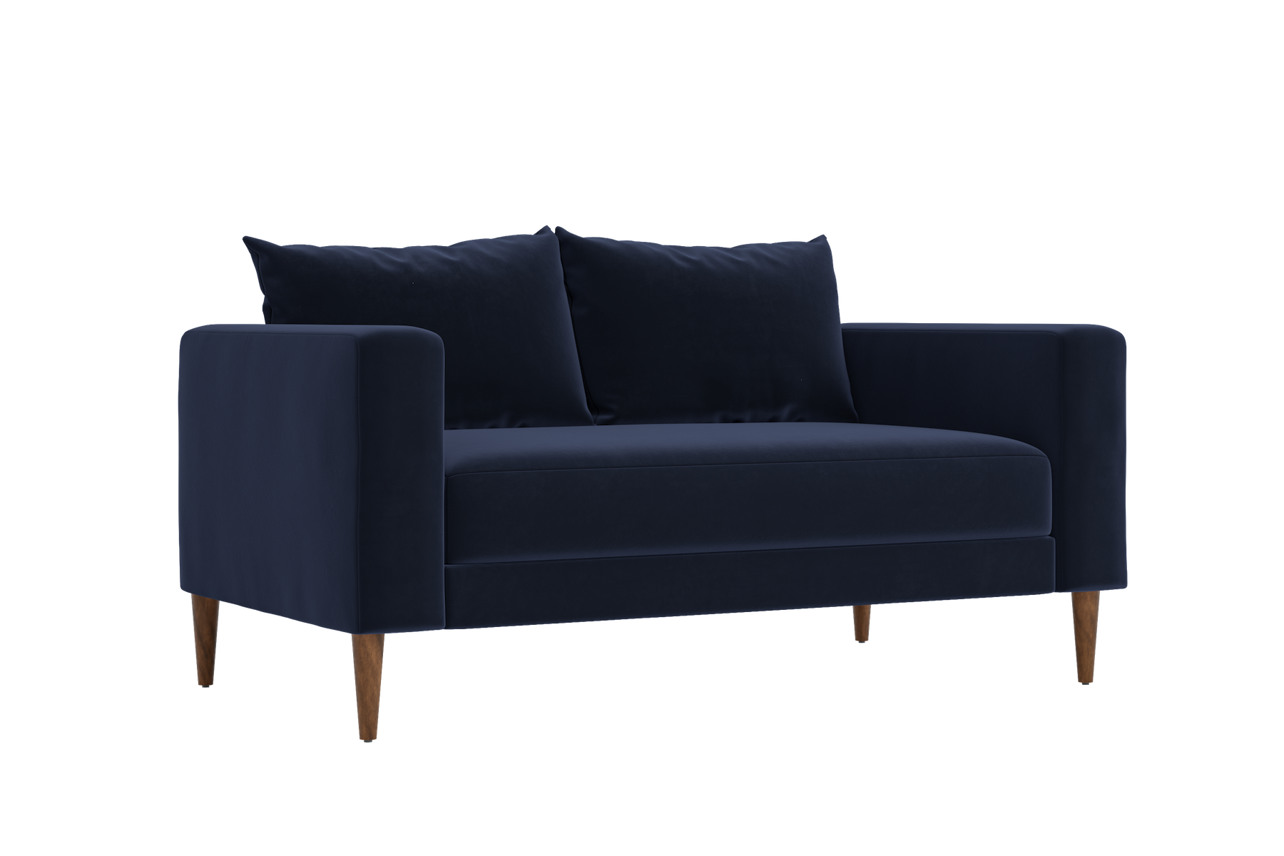 The Essential Loveseat in Recycled Velvet