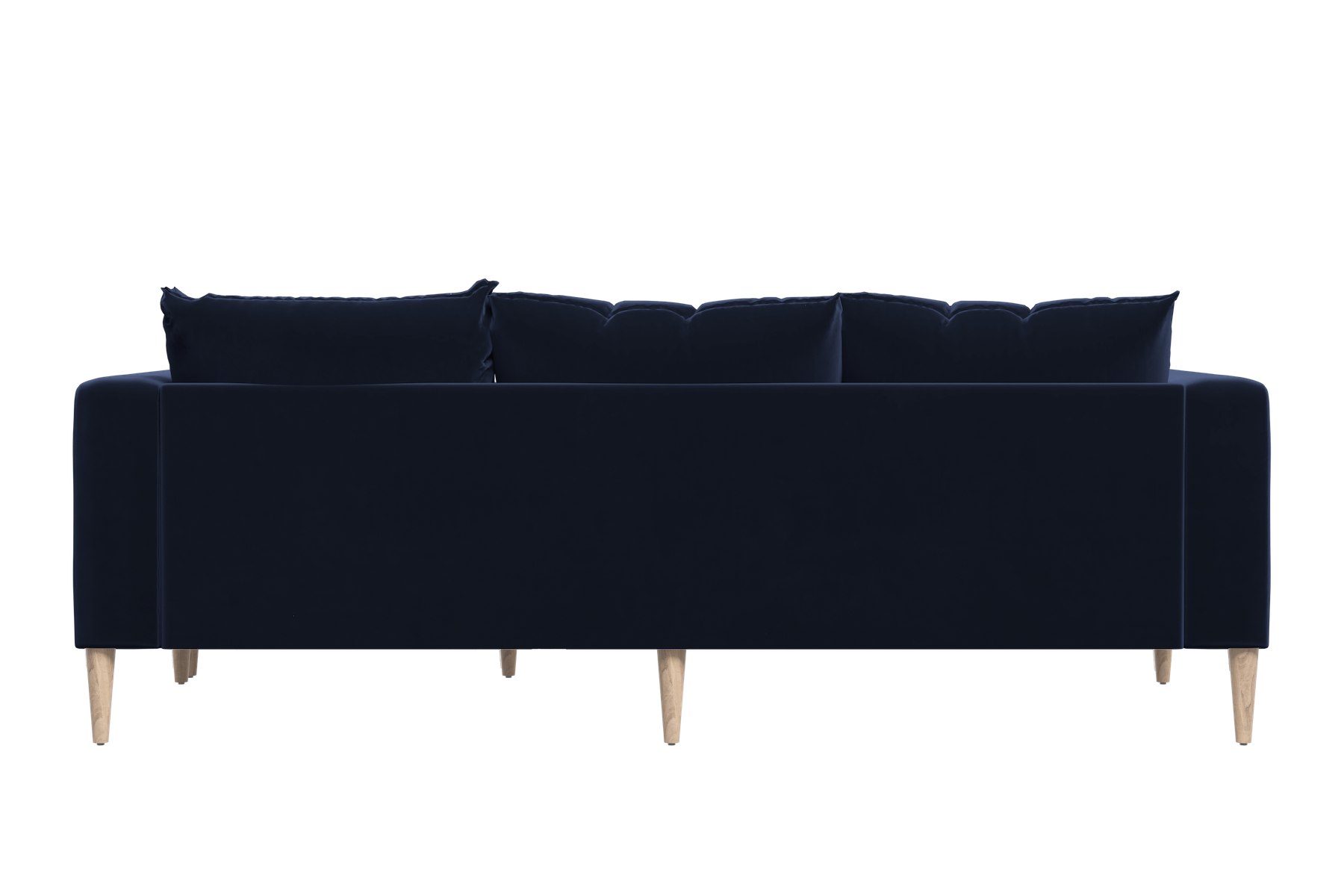 The Essential Sectional in Recycled Velvet