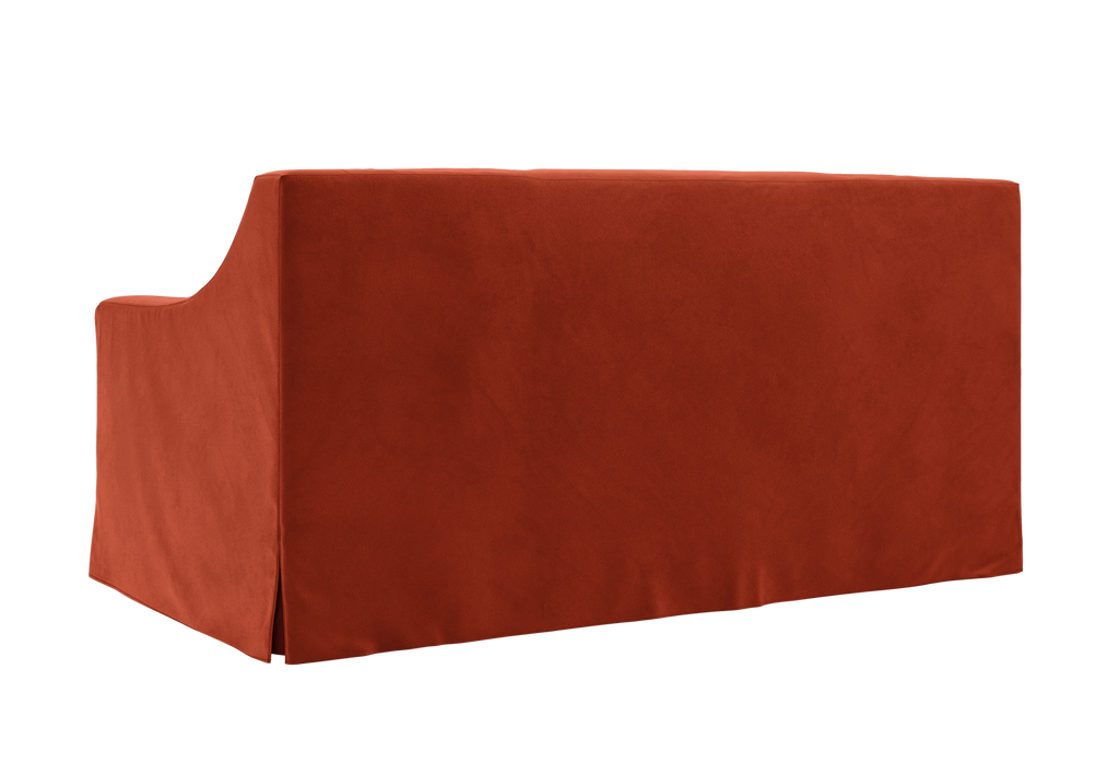 The Evergreen Loveseat in Recycled Velvet