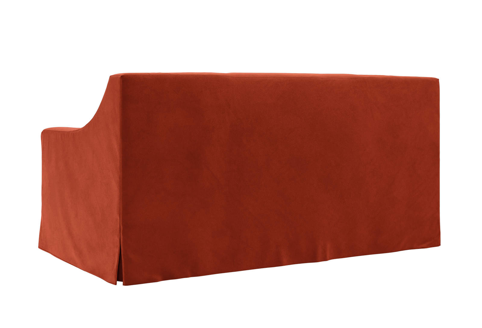 The Evergreen Loveseat in Recycled Velvet