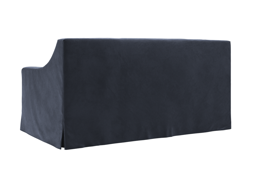 The Evergreen Loveseat in Recycled Velvet