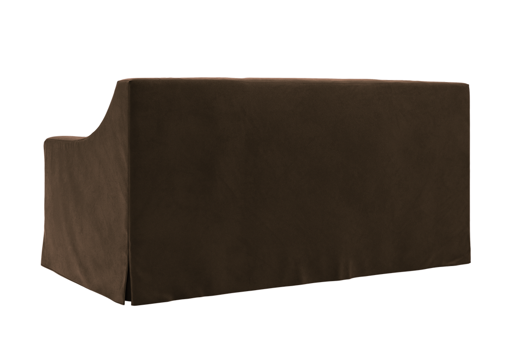 The Evergreen Loveseat in Recycled Velvet