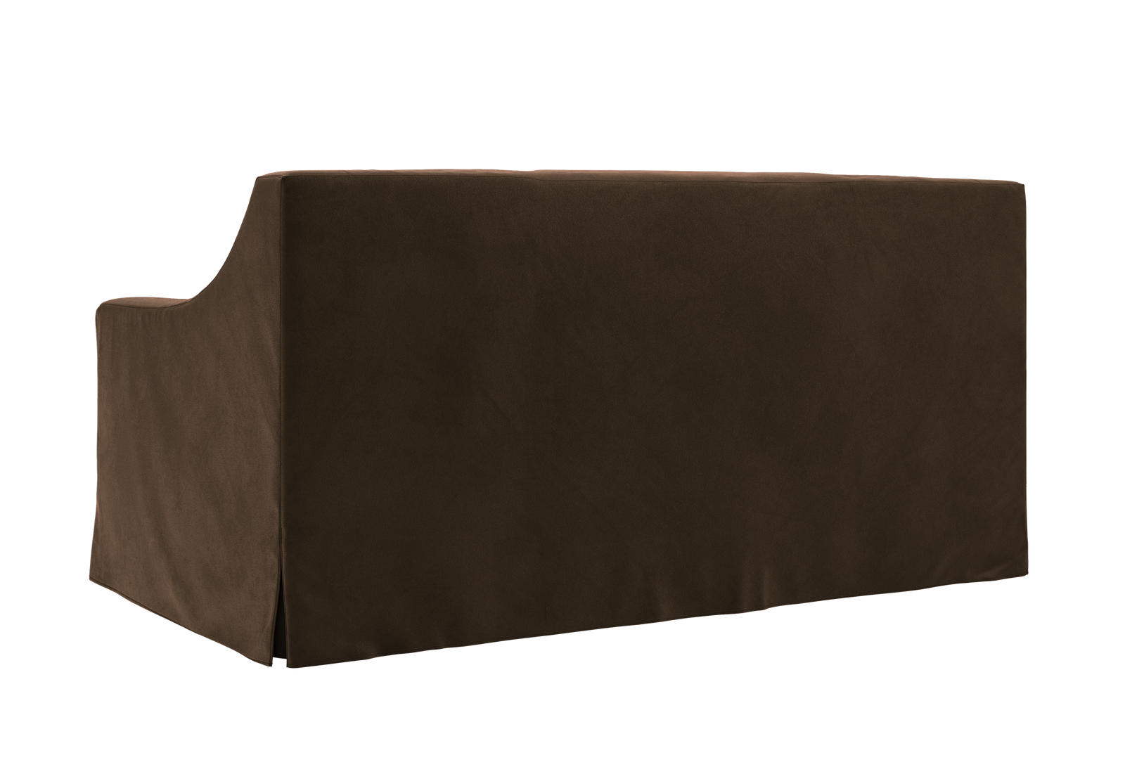 The Evergreen Loveseat in Recycled Velvet