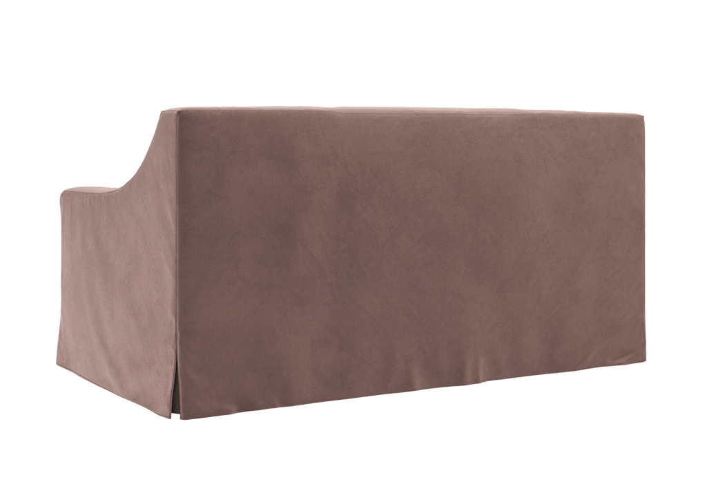 The Evergreen Loveseat in Recycled Velvet