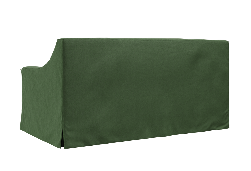 The Evergreen Loveseat in Hemp Blend
