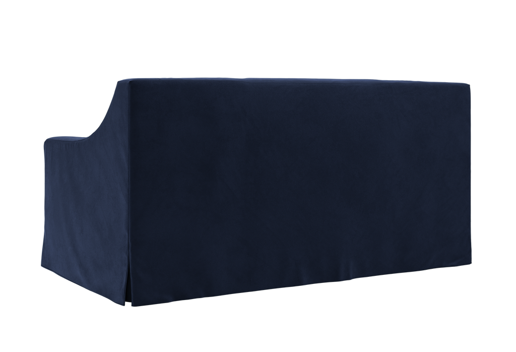 The Evergreen Loveseat in Recycled Velvet