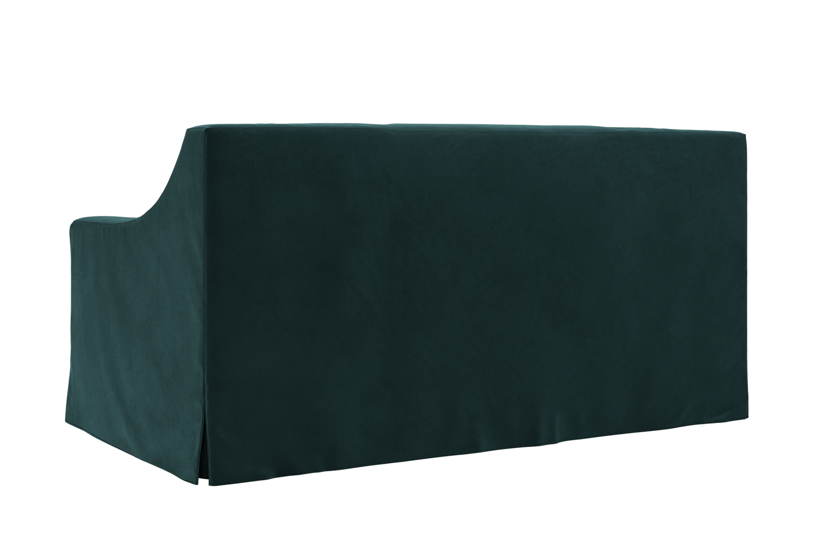 The Evergreen Loveseat in Recycled Velvet