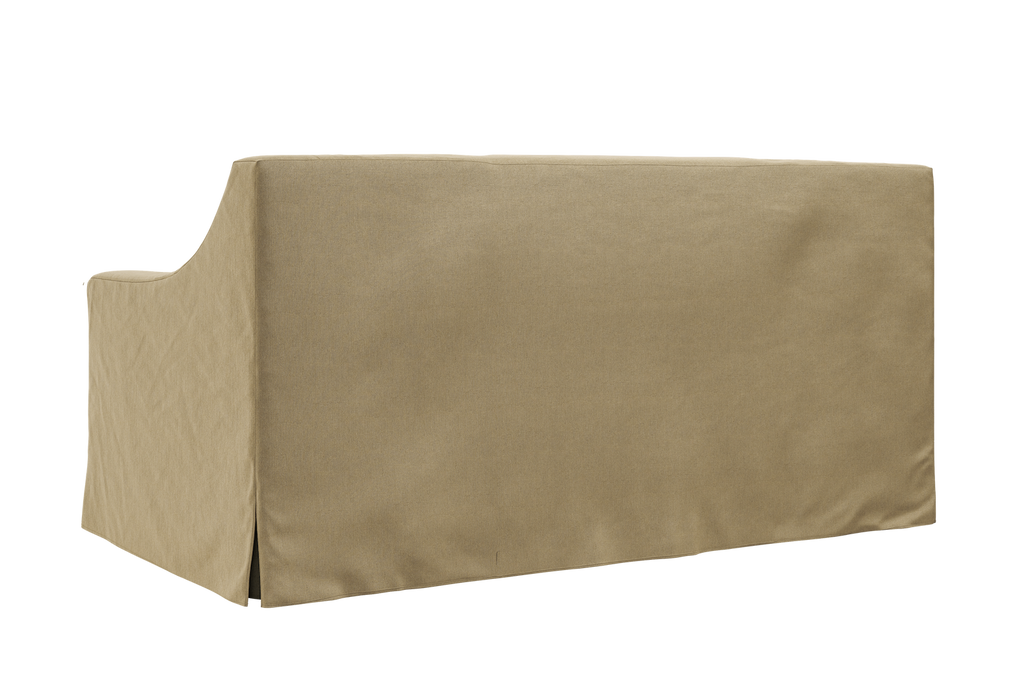 The Evergreen Loveseat in Hemp Blend