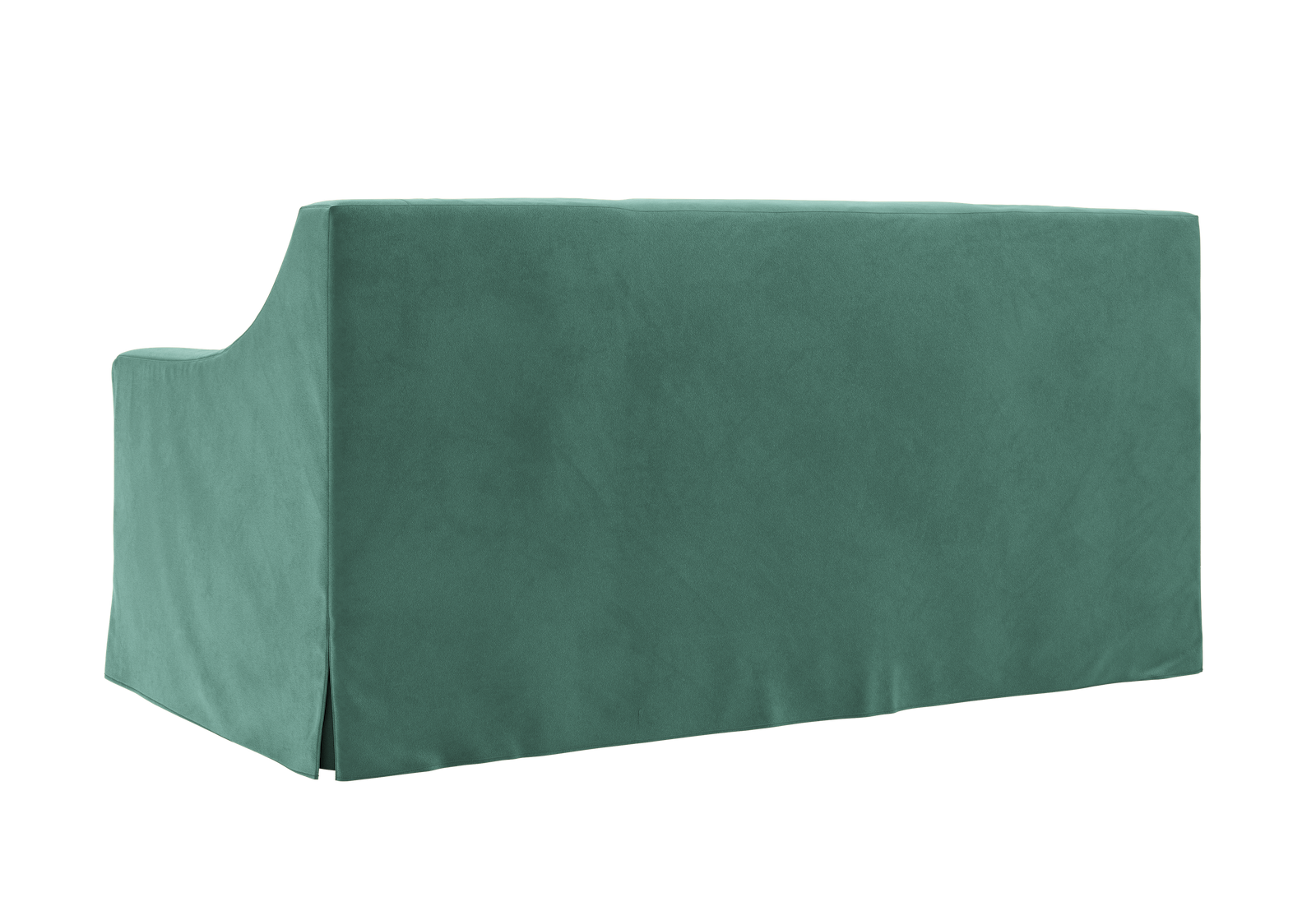 The Evergreen Loveseat in Recycled Velvet
