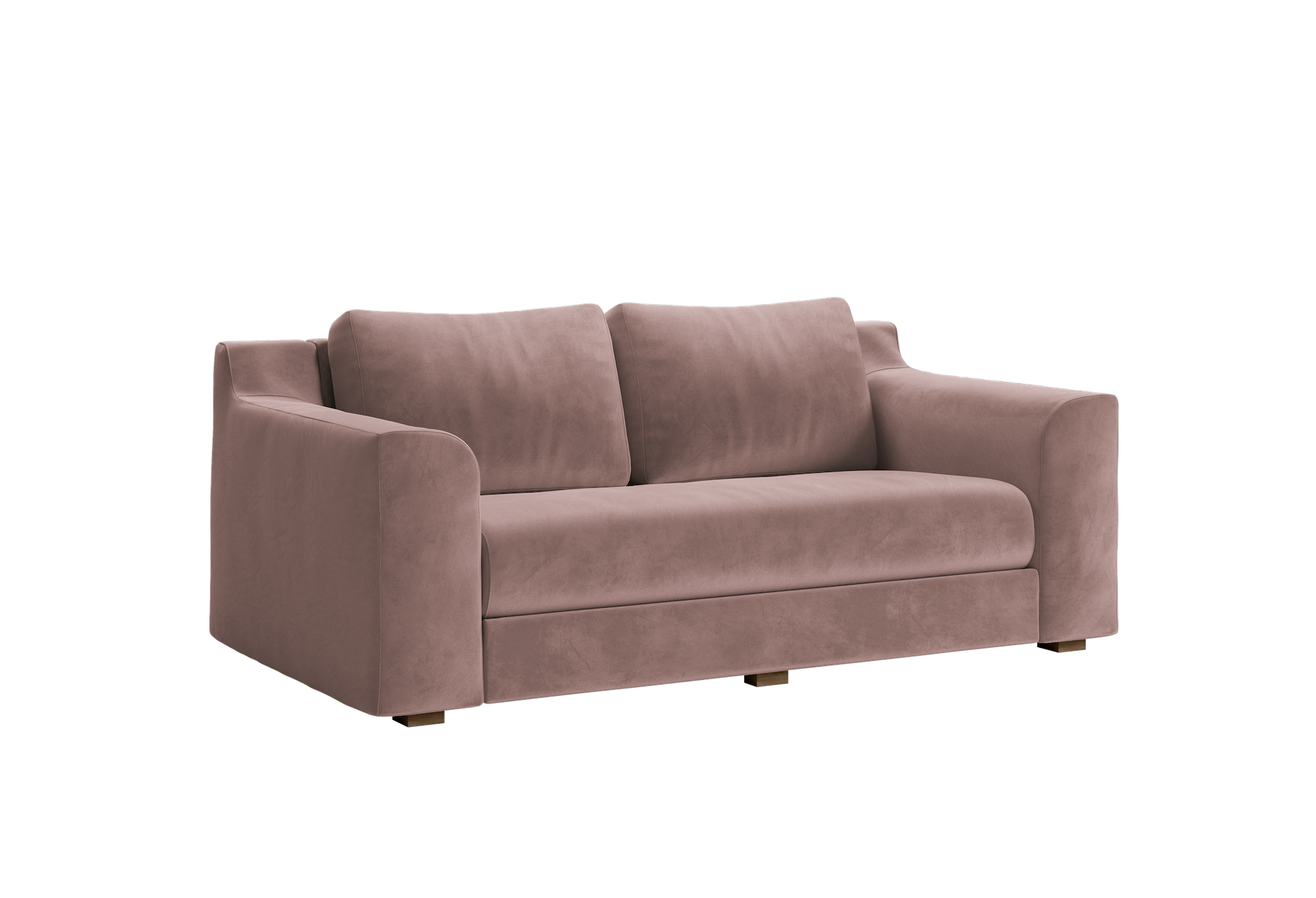 The Elevate Loveseat in Recycled Velvet