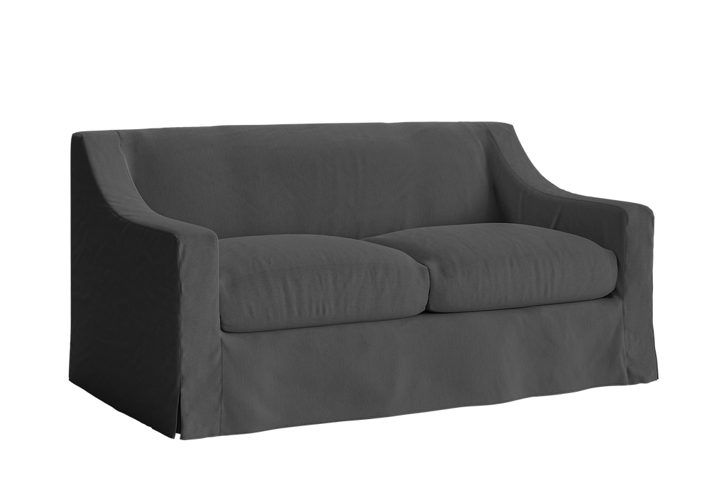 The Evergreen Loveseat in Hemp Blend