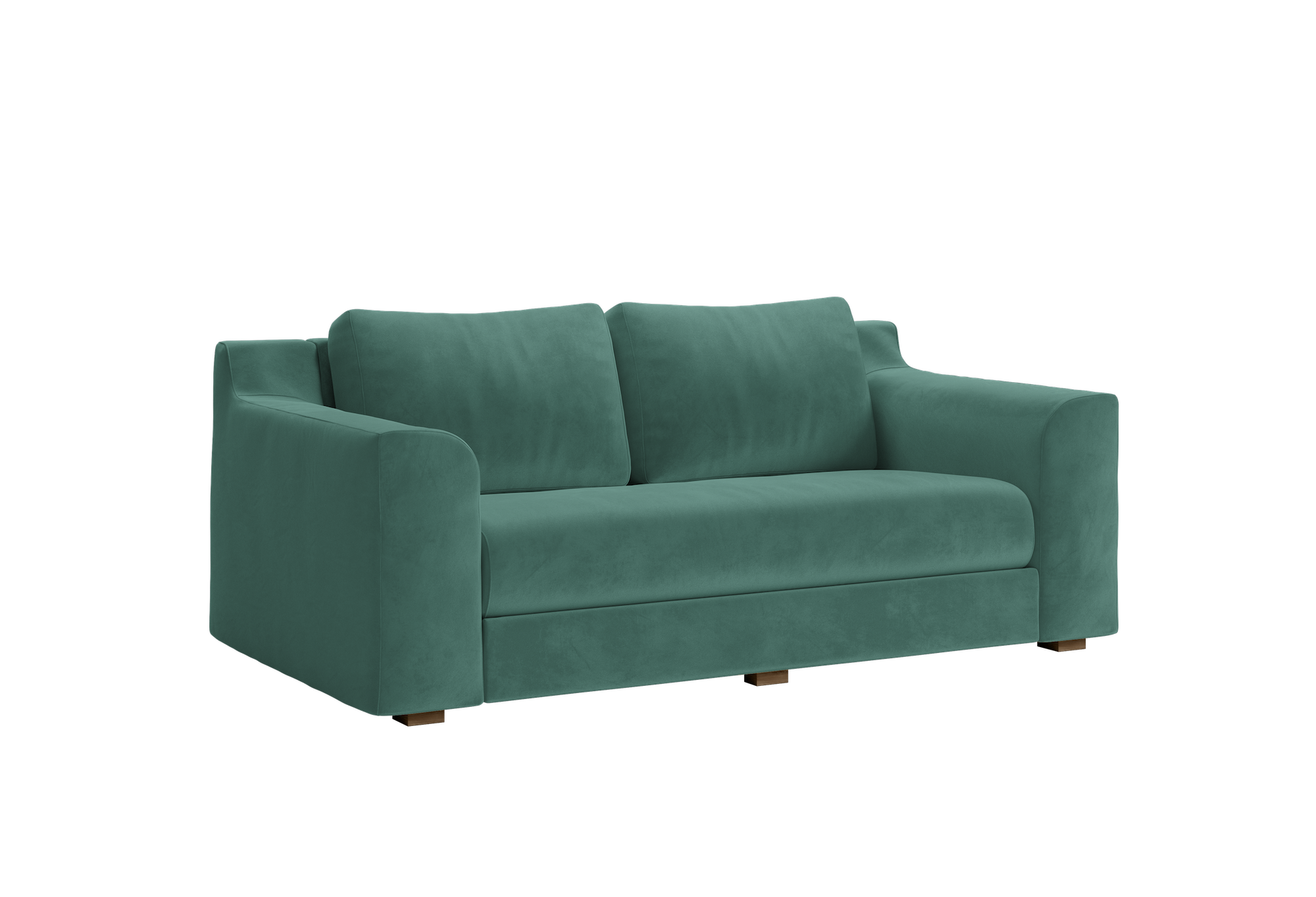 The Elevate Loveseat in Recycled Velvet