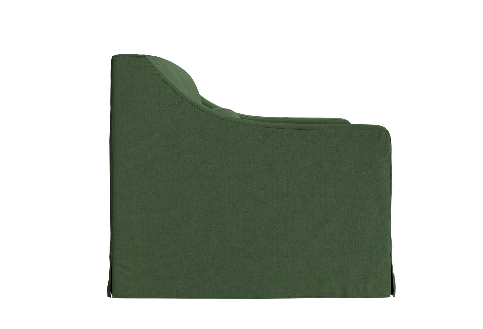The Evergreen Loveseat in Hemp Blend