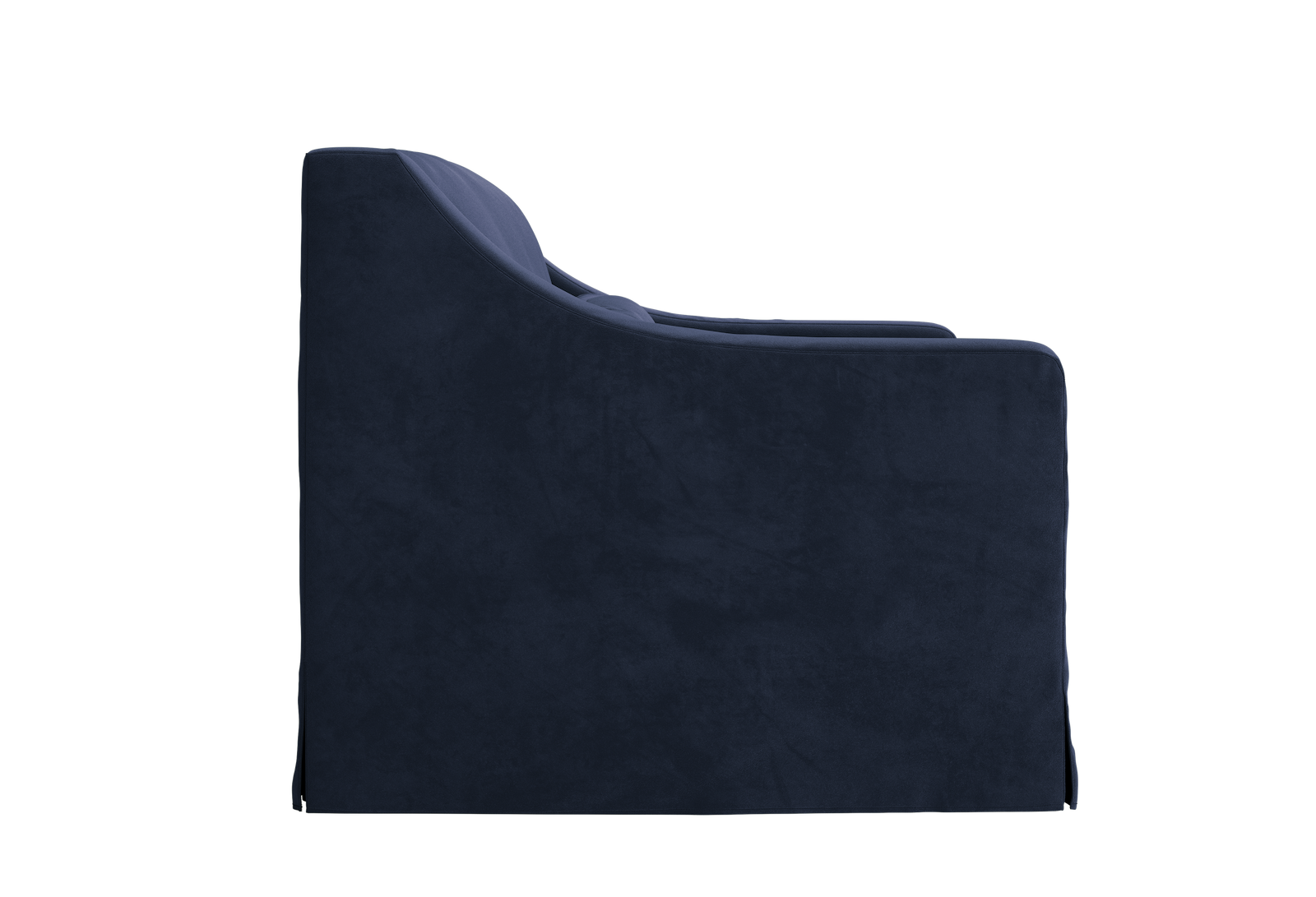 The Evergreen Loveseat in Recycled Velvet