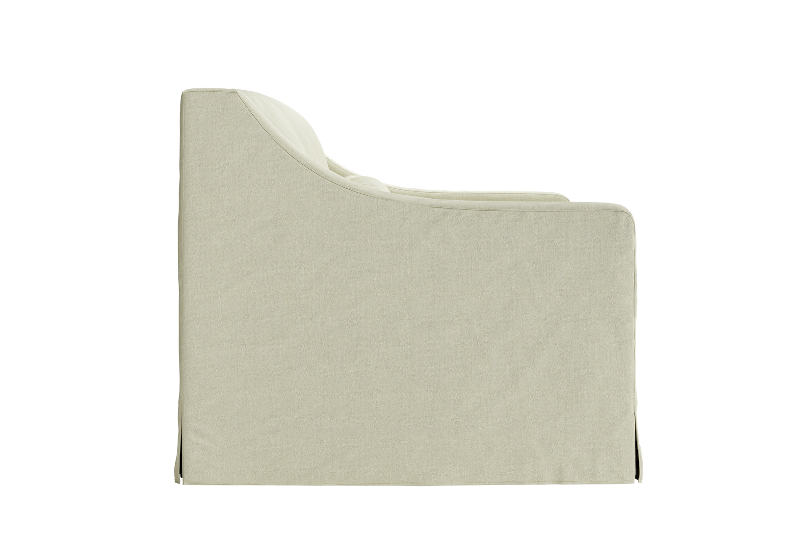 The Evergreen Loveseat in Hemp Blend