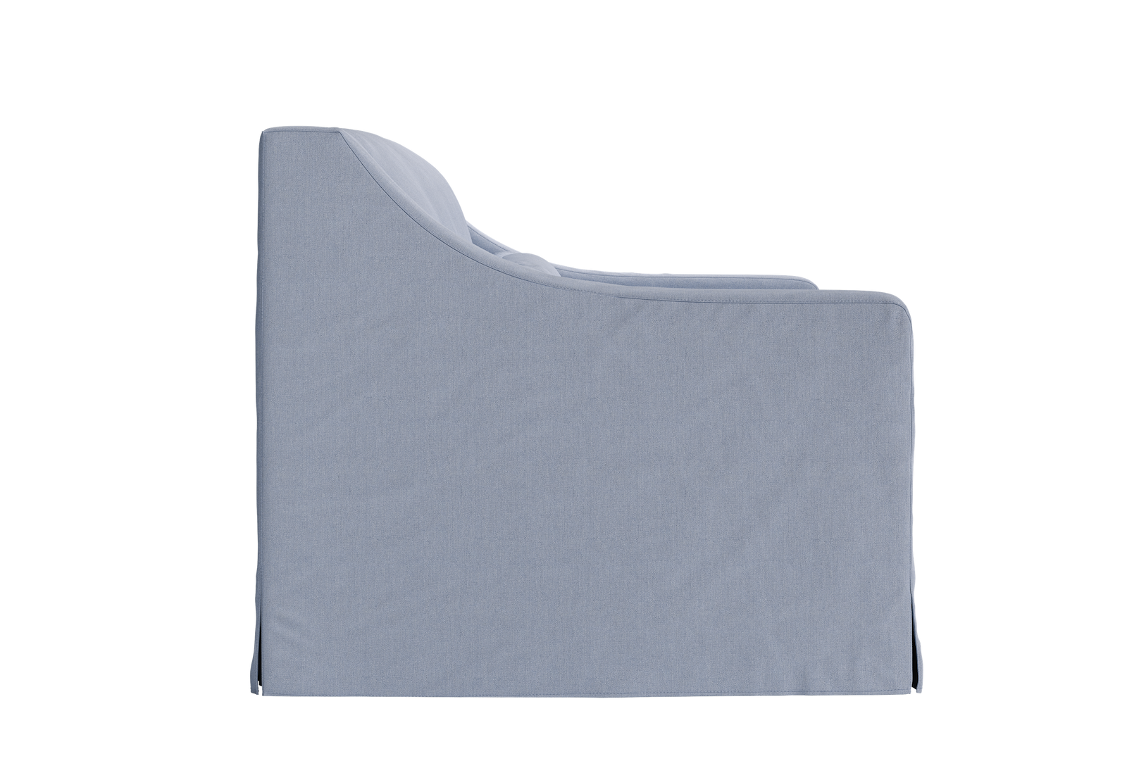 The Evergreen Loveseat in Hemp Blend