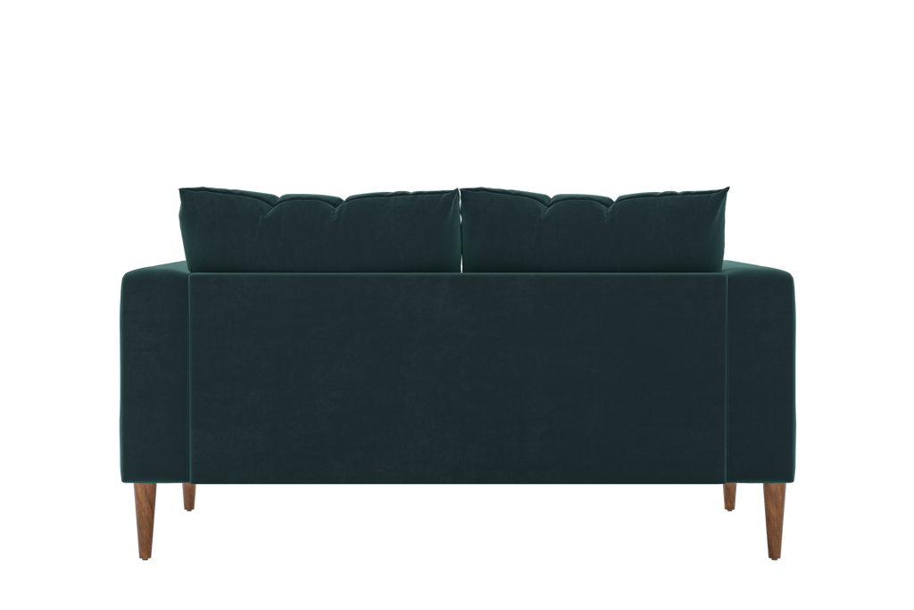 The Essential Loveseat Sectional in Recycled Velvet