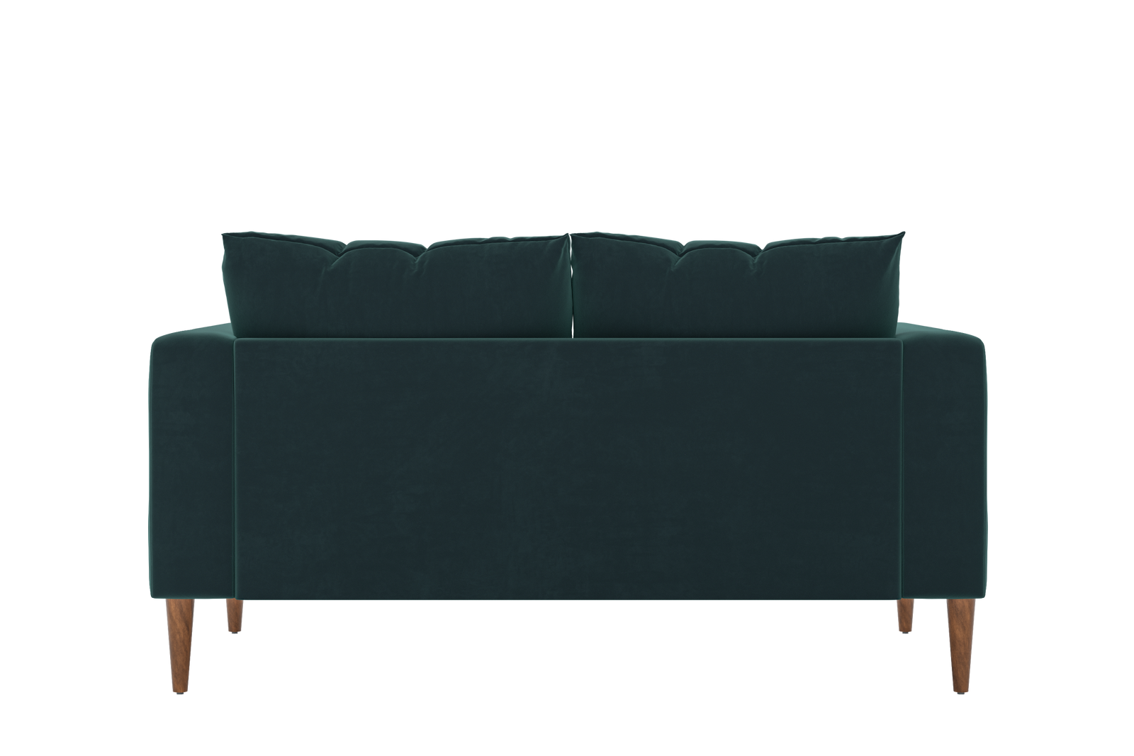 The Essential Loveseat Sectional in Recycled Velvet