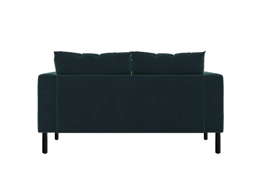 The Essential Loveseat Sectional in Recycled Velvet