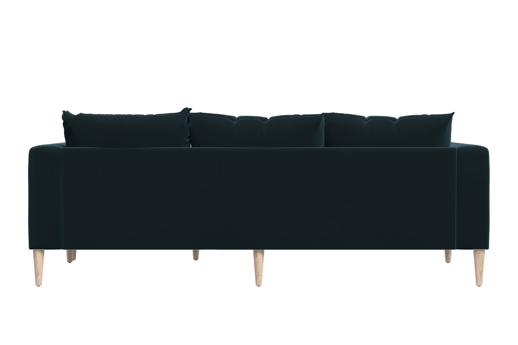 The Essential Sectional in Recycled Velvet