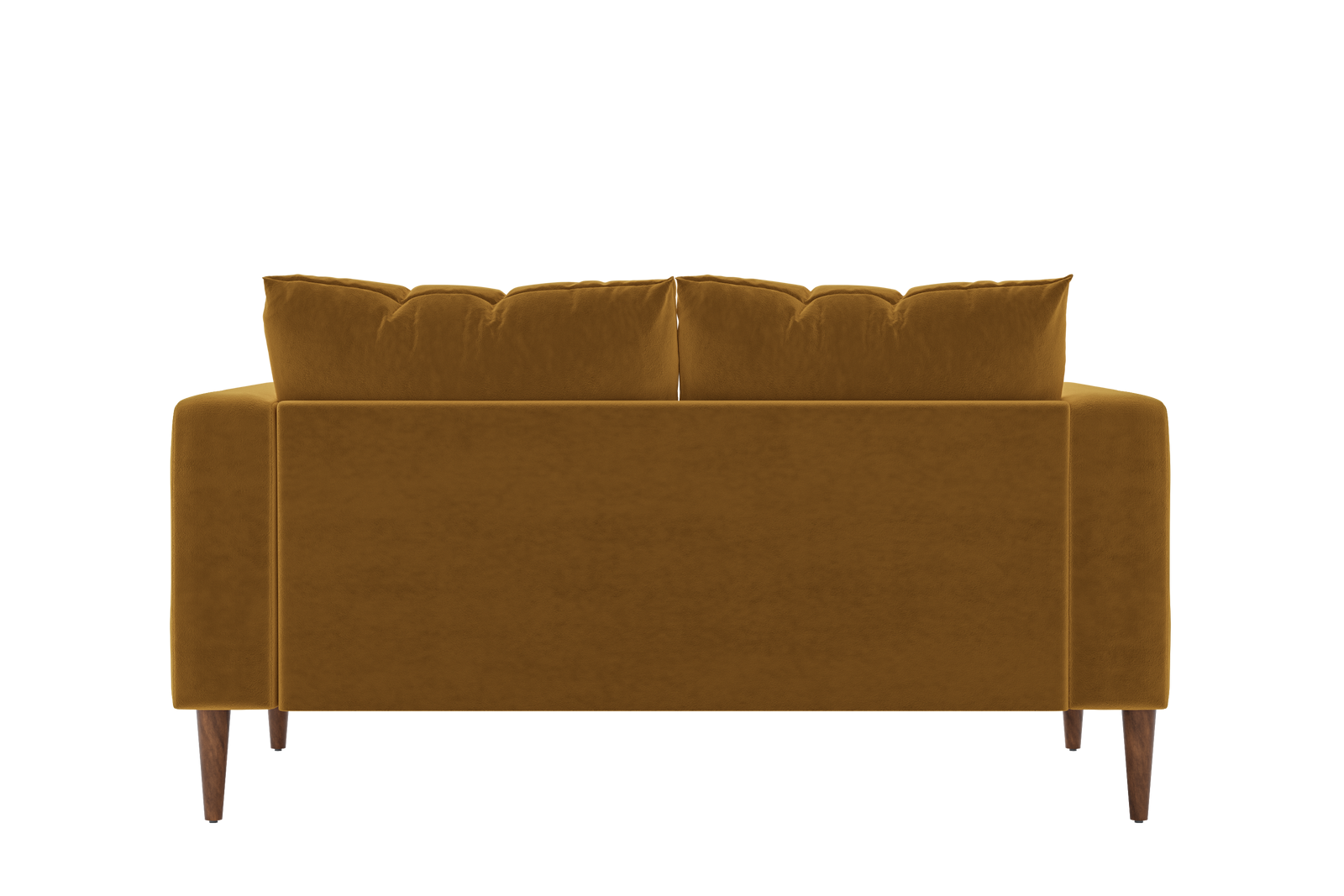 The Essential Loveseat Sectional in Recycled Velvet