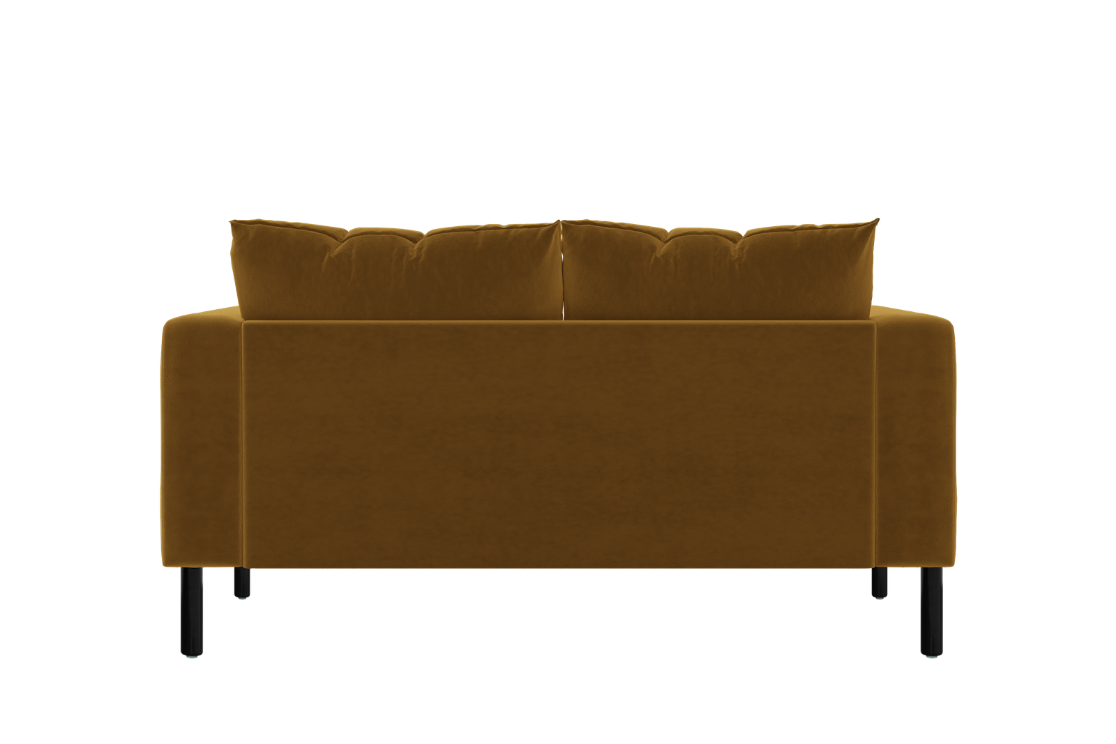 The Essential Loveseat Sectional in Recycled Velvet