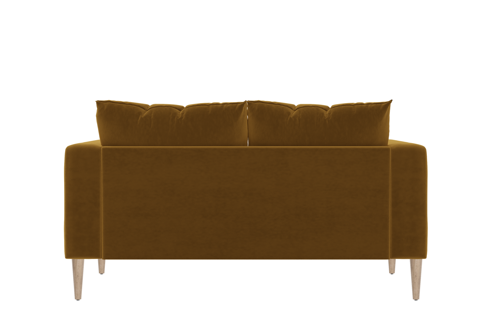The Essential Loveseat Sectional in Recycled Velvet
