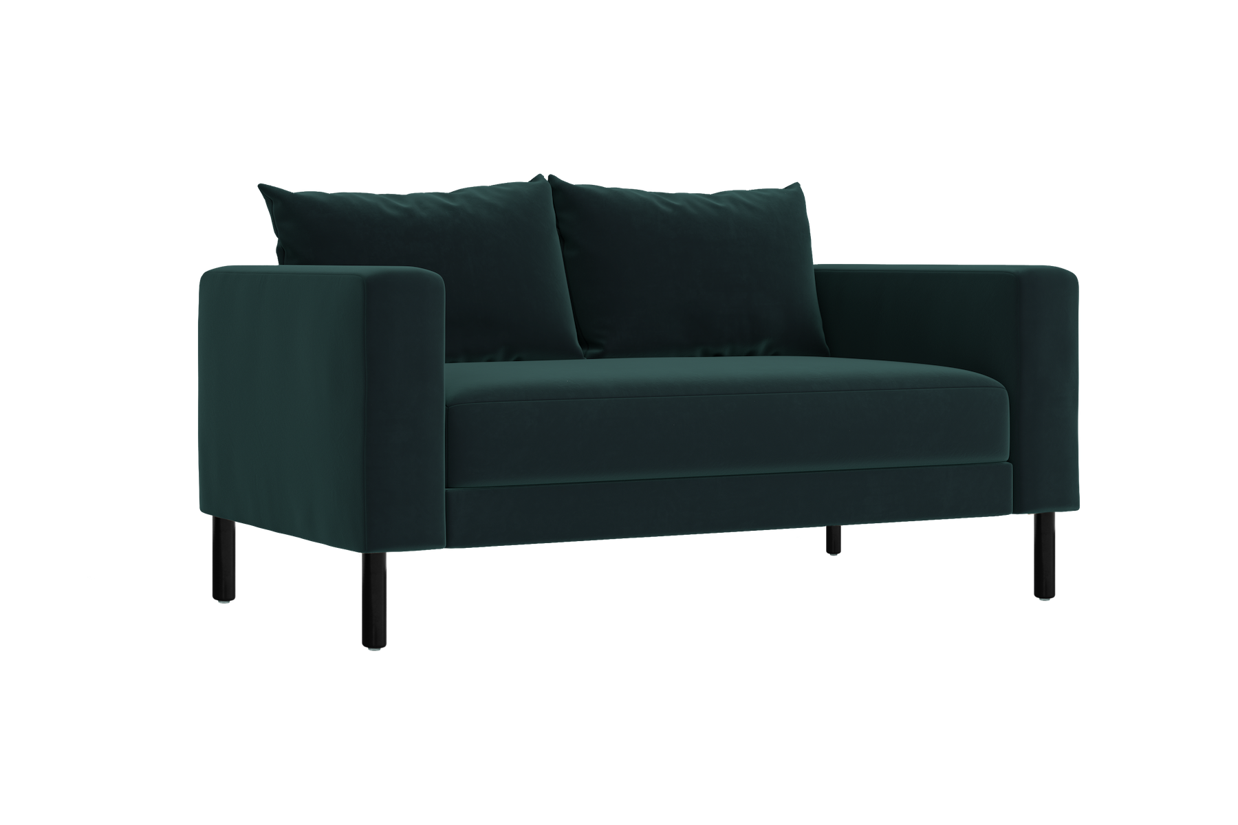 The Essential Loveseat in Recycled Velvet