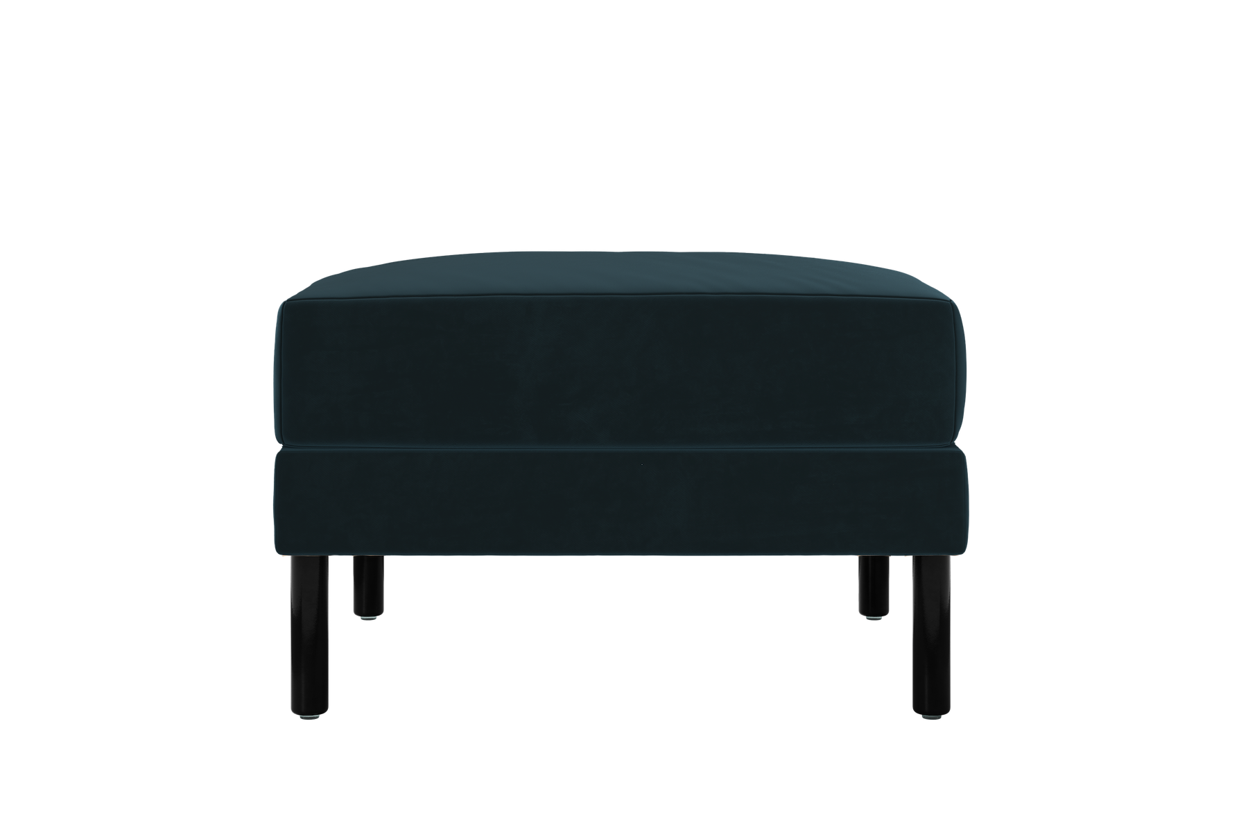 The Essential Ottoman in Recycled Velvet