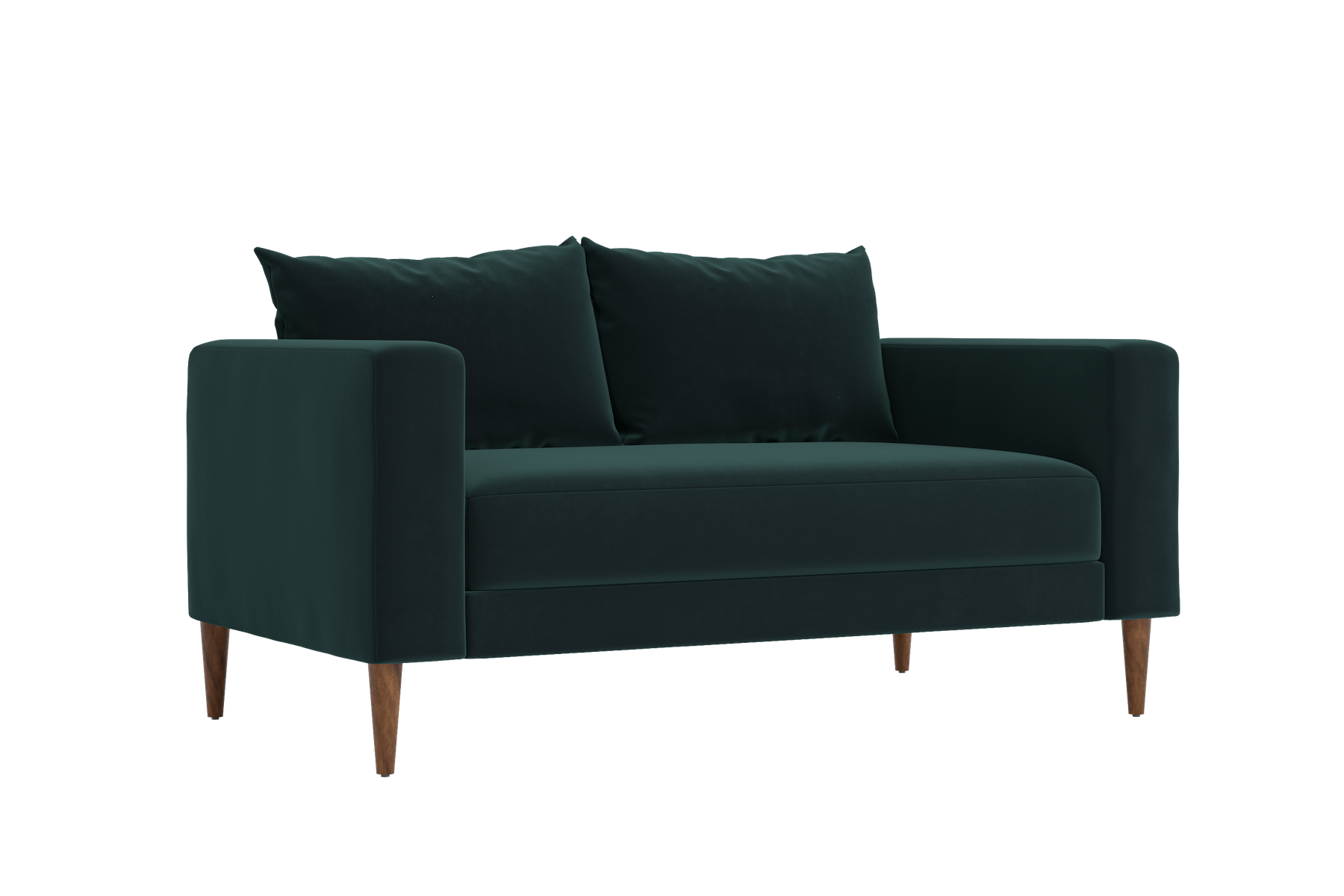 The Essential Loveseat in Recycled Velvet