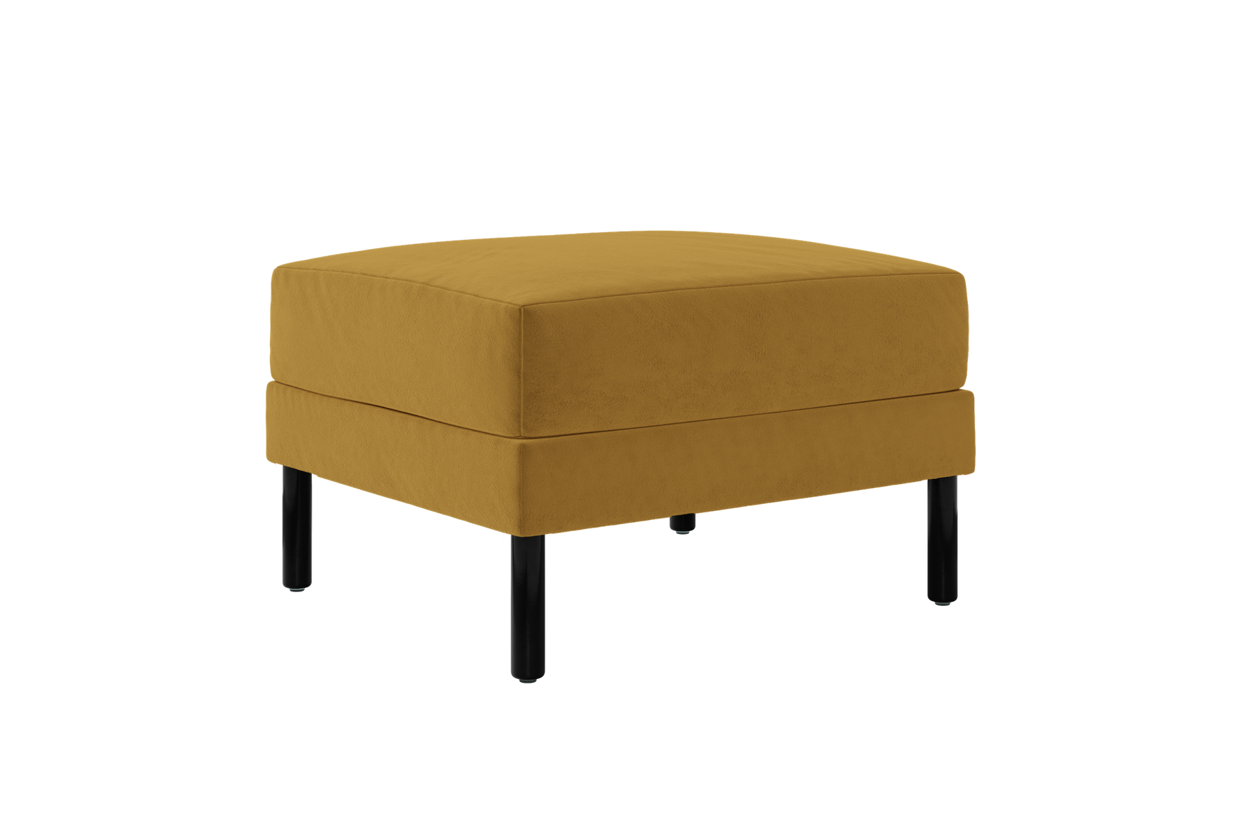 The Essential Ottoman in Recycled Velvet