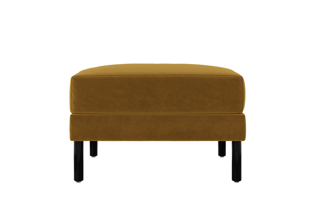 The Essential Ottoman in Recycled Velvet