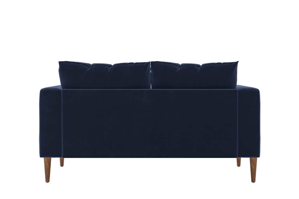 The Essential Loveseat Sectional in Recycled Velvet