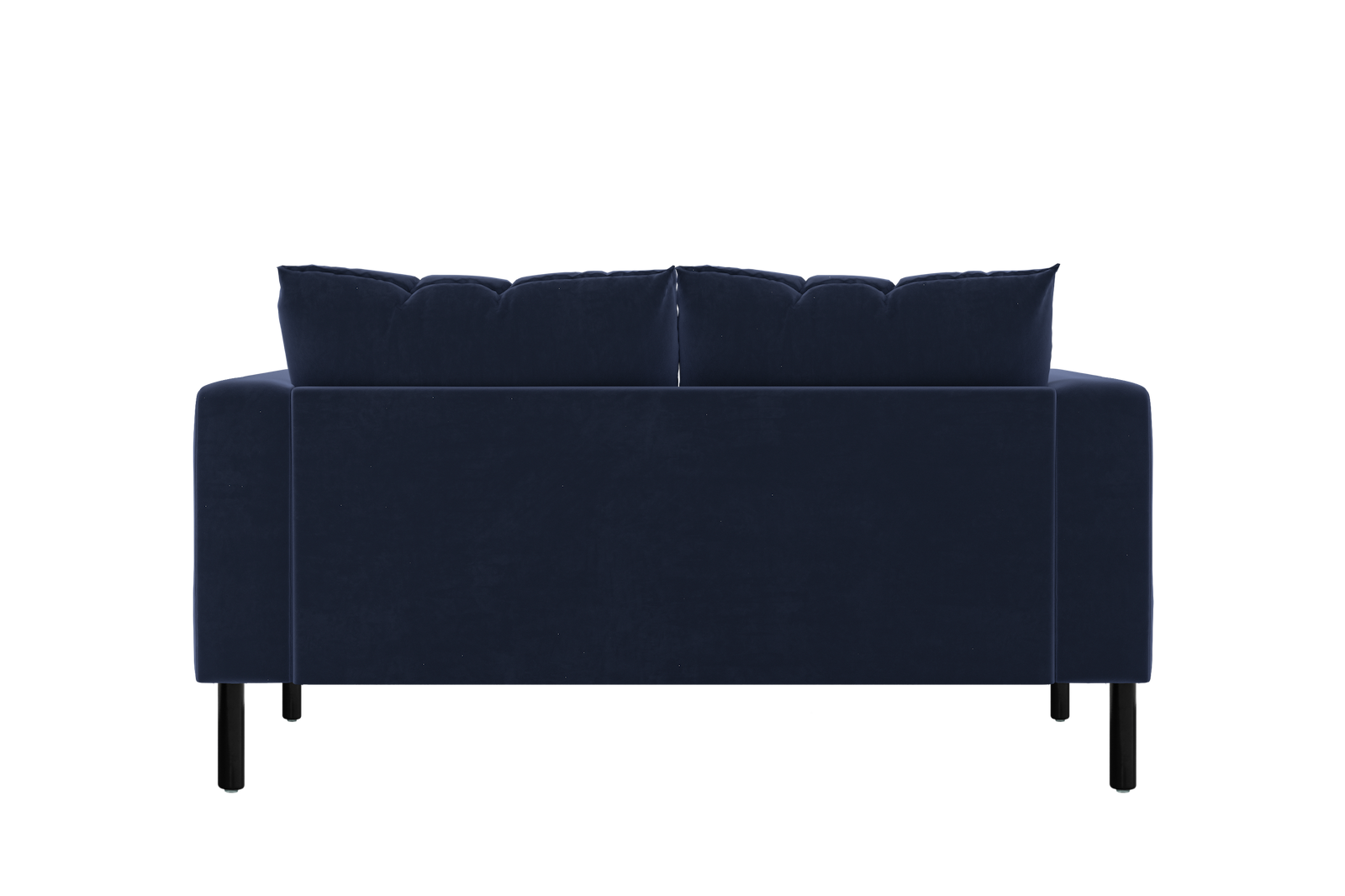 The Essential Loveseat Sectional in Recycled Velvet