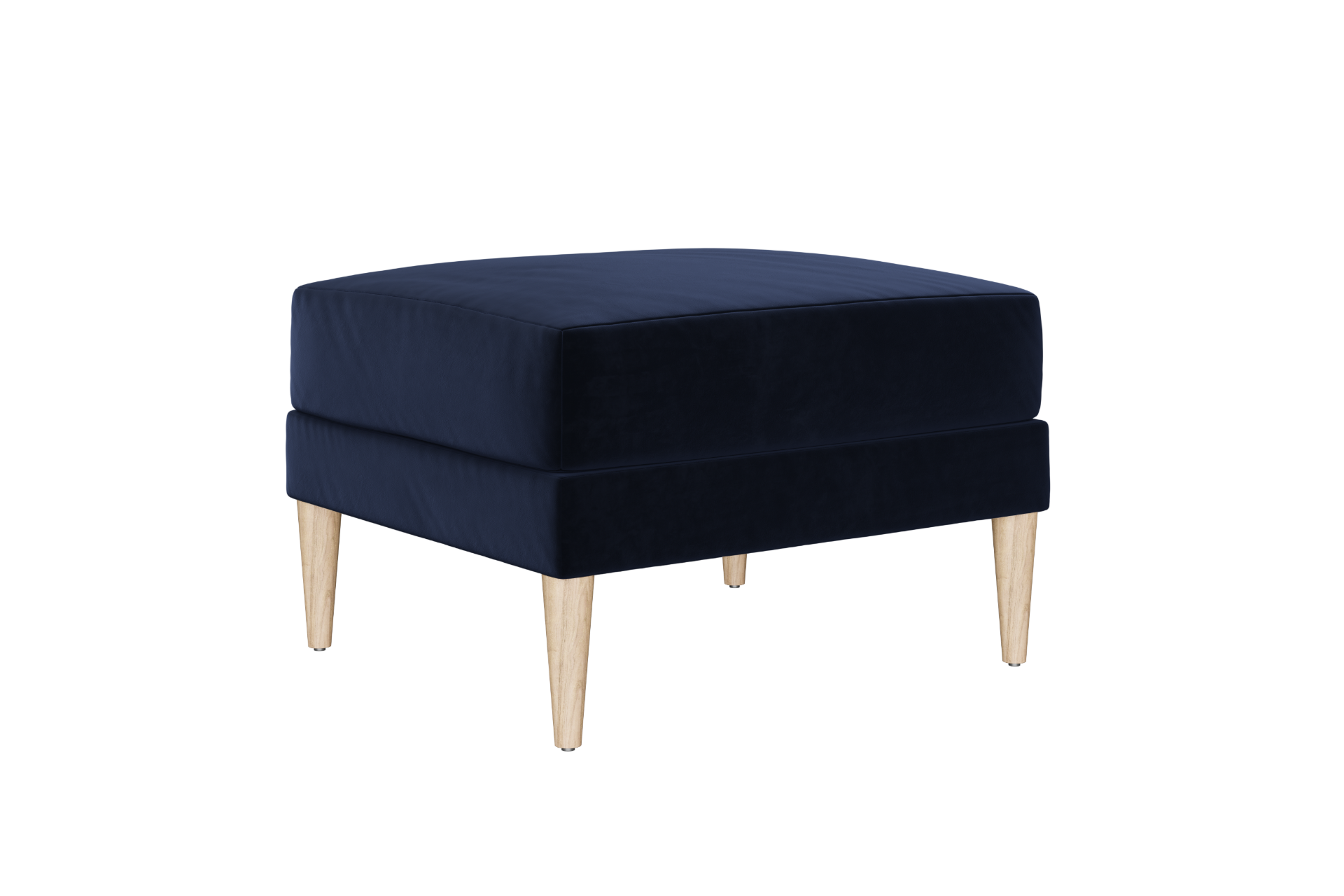 The Essential Ottoman in Upcycled Poly