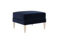The Essential Ottoman in Recycled Velvet