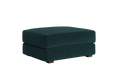 The Elevate Ottoman in Recycled Velvet