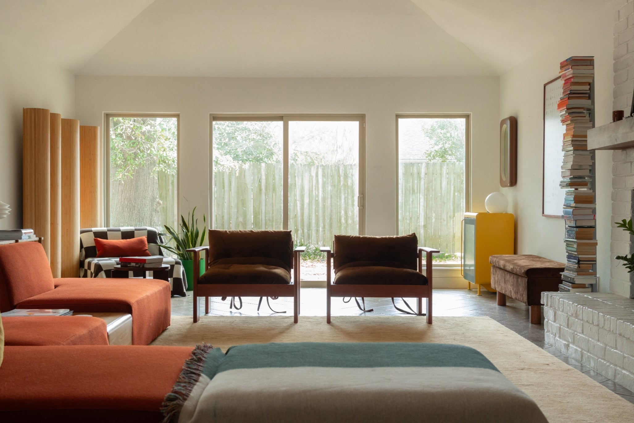 The Bacana Armchair in Recycled Velvet