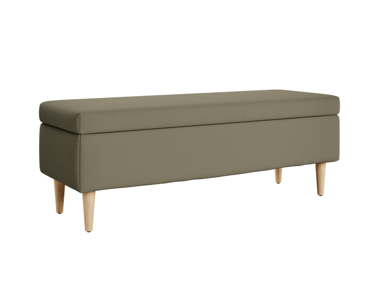 The Essential Storage Bench in Upcycled Poly