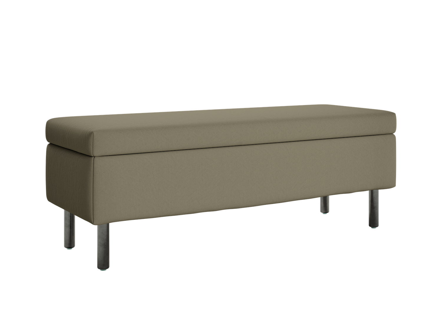 The Essential Storage Bench in Upcycled Poly
