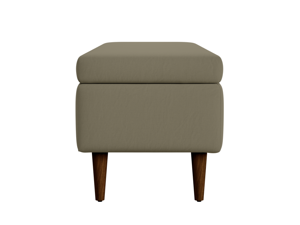 The Essential Storage Bench in Upcycled Poly