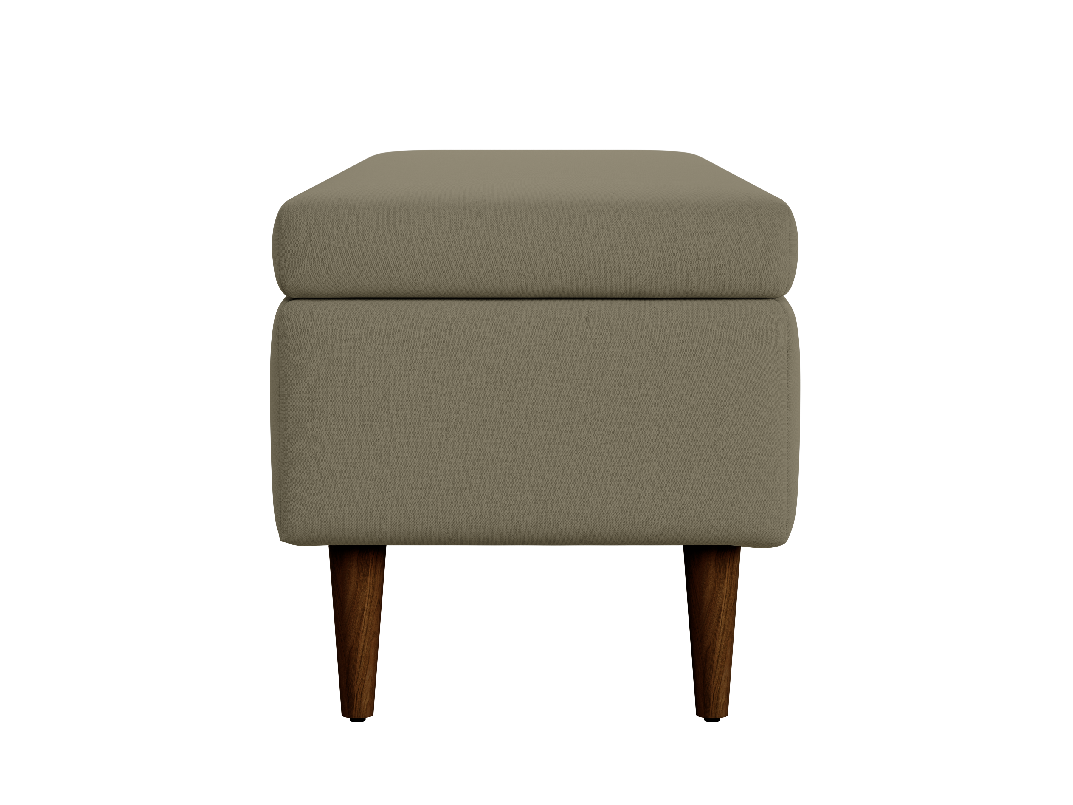 The Essential Storage Bench in Upcycled Poly