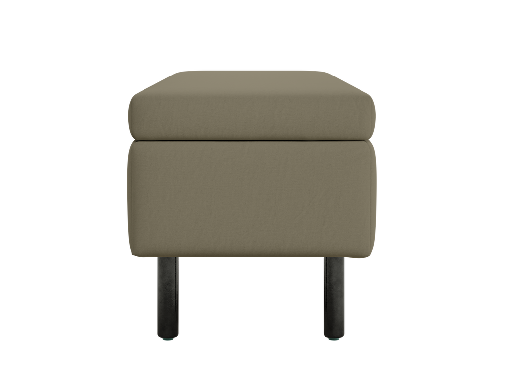The Essential Storage Bench in Upcycled Poly