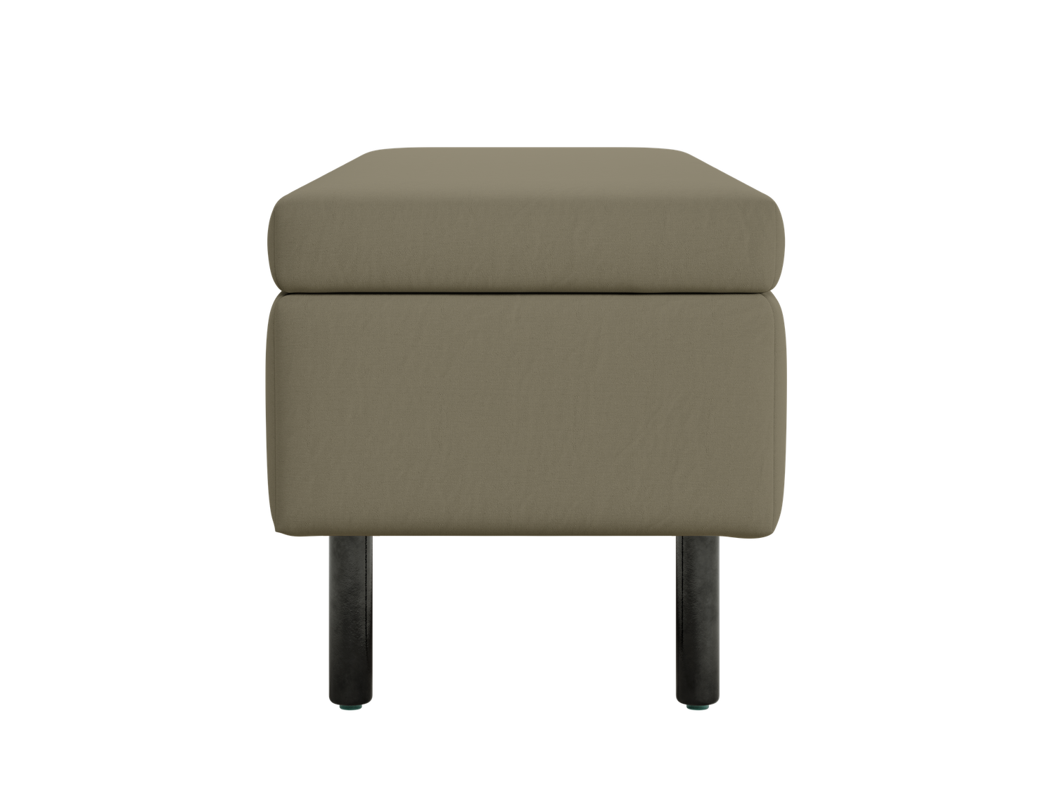 The Essential Storage Bench in Upcycled Poly